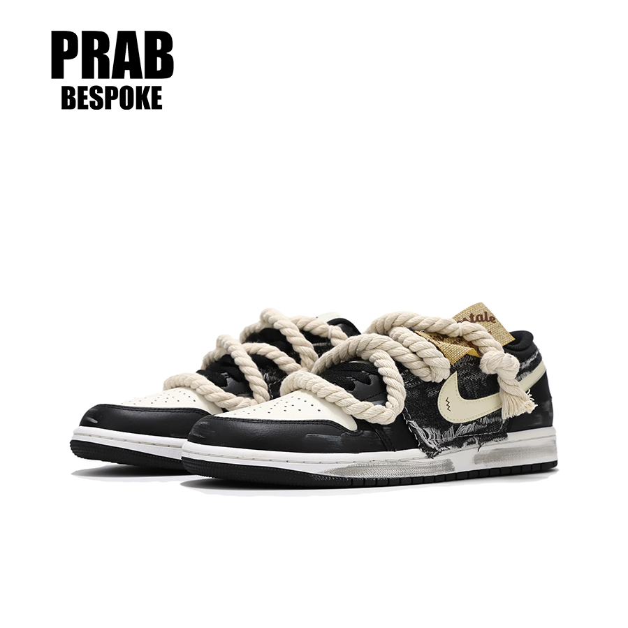 Black Denim - Men's Jordan Custom-PrabBesPoke