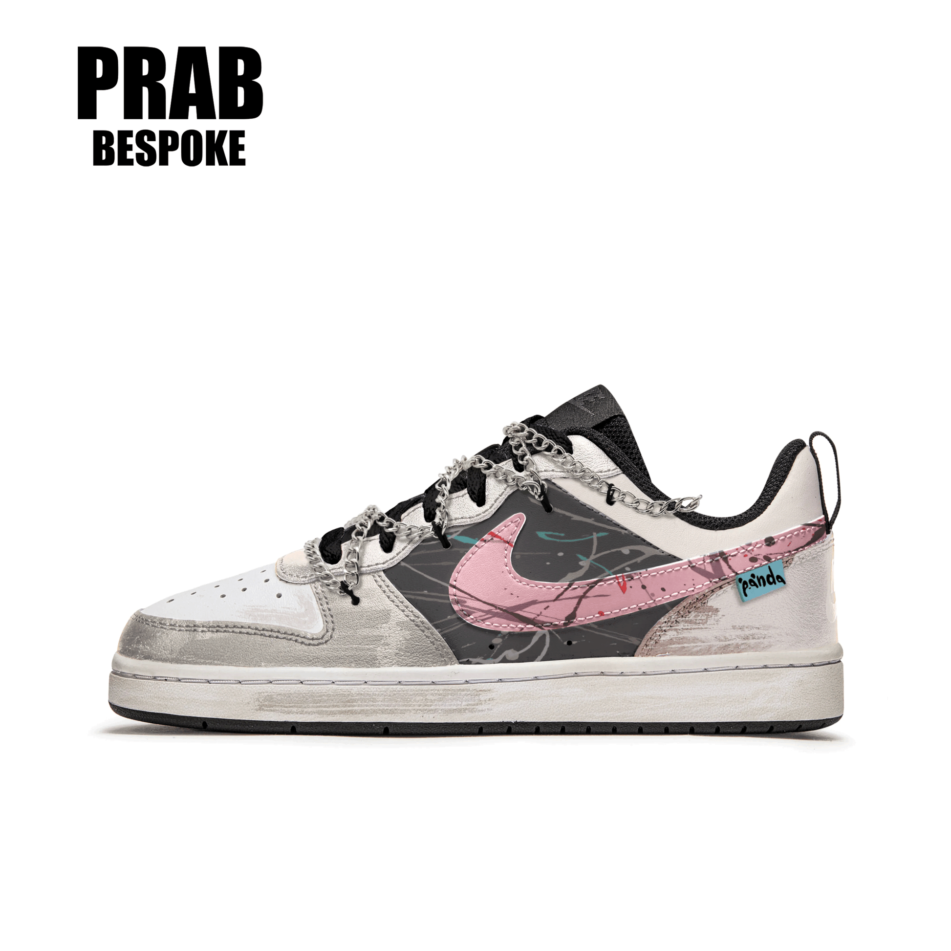 Panda graffiti - Unisex Court Borough Custom