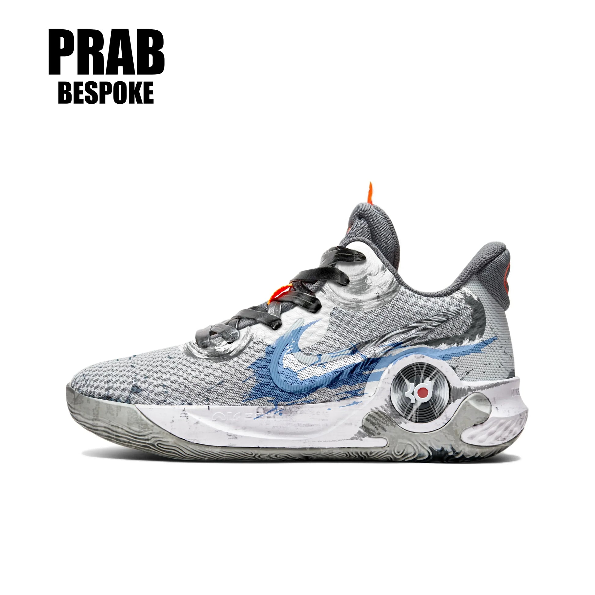 Ghost Fire Boy - Unisex KD Trey 5 Custom-PrabBesPoke