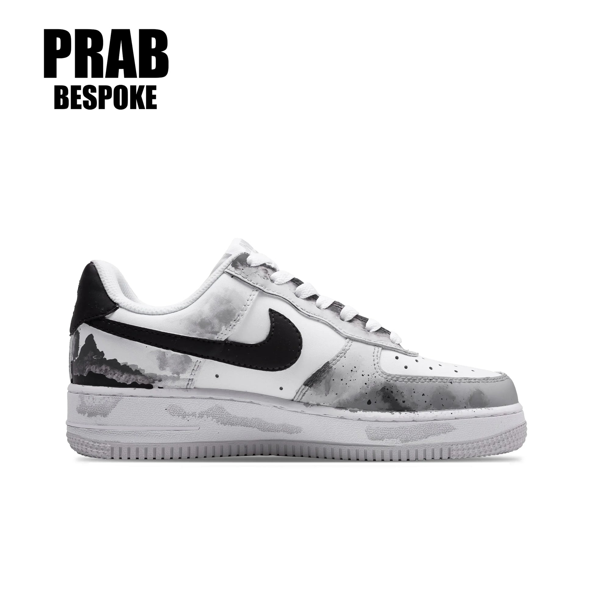 Elegant Ink - Men's Force 1Low Custom-PrabBesPoke