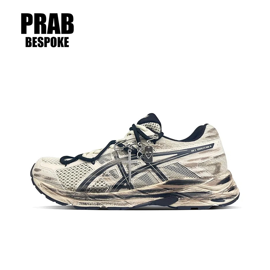 Gothic - Men's Asics Gel-Contend 4 Custom-PrabBesPoke