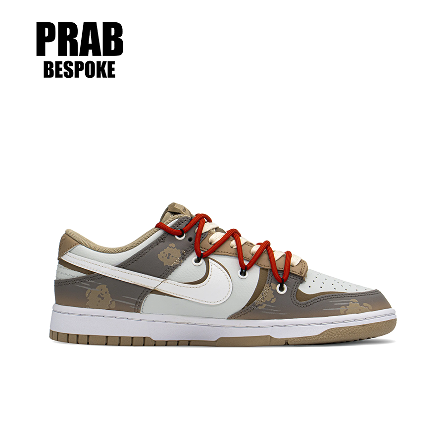 Gingerbread - Men's Dunk high-top custom-PrabBesPoke