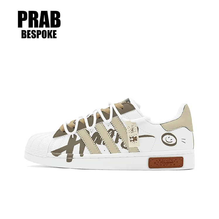 Genki smiled - Unisex  originals SUPERSTAR Custom