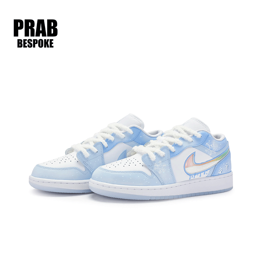 Fog and snow - Unisex Jordan Air Jordan 1  Custom