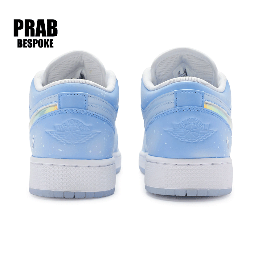 Fog and snow - Unisex Jordan Air Jordan 1  Custom