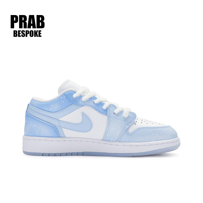 Fog and snow - Unisex Jordan Air Jordan 1  Custom