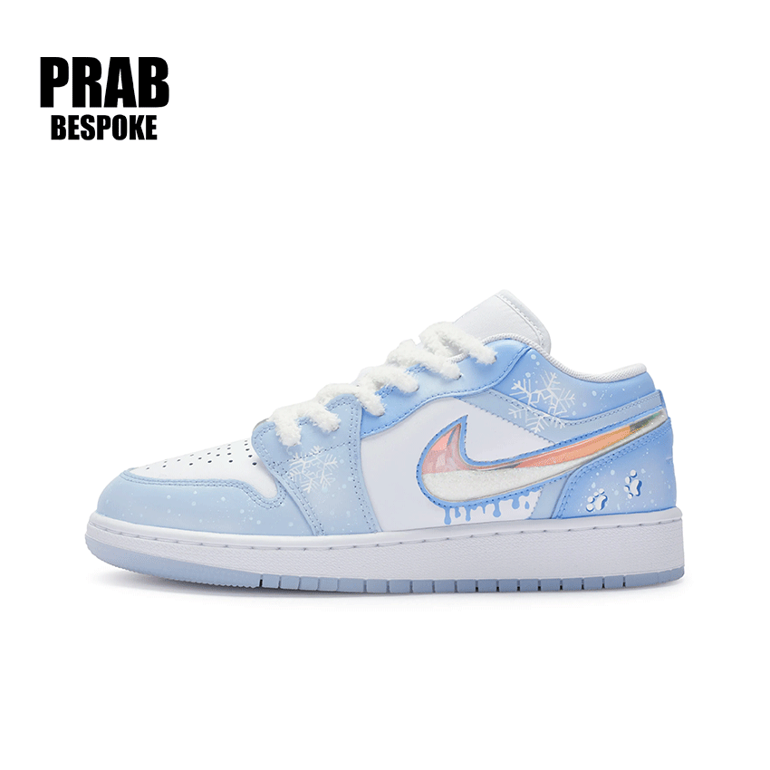 Fog and snow - Unisex Jordan Air Jordan 1  Custom