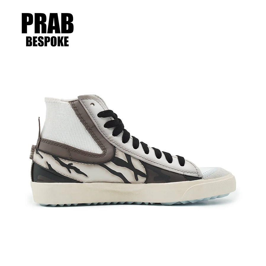 Doomsday Ruins - Unisex Blazer High-Top Custom-PrabBesPoke
