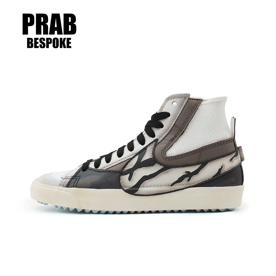 Doomsday Ruins - Unisex Blazer High-Top Custom-PrabBesPoke