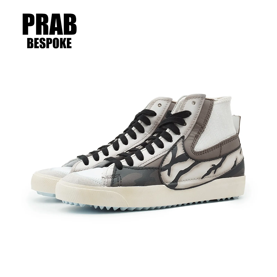 Doomsday Ruins - Unisex Blazer High-Top Custom-PrabBesPoke