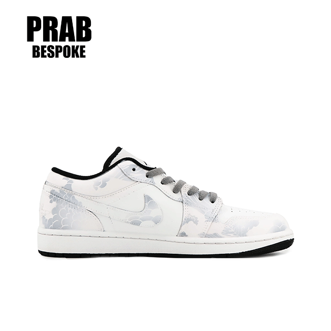 Inky smoke and rain - Unisex Jordan Air Jordan 1 Custom