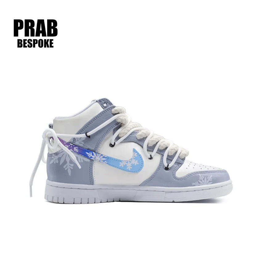 Snowfall silver - Unisex Dunk  Custom
