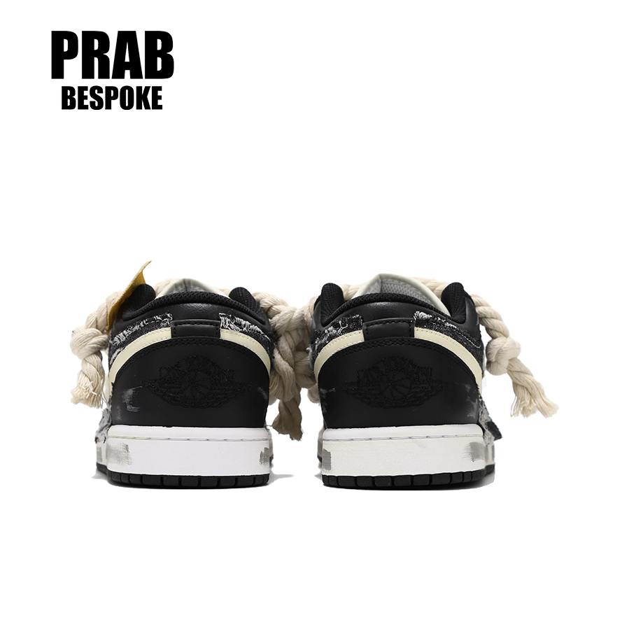 Black Denim - Men's Jordan Custom-PrabBesPoke