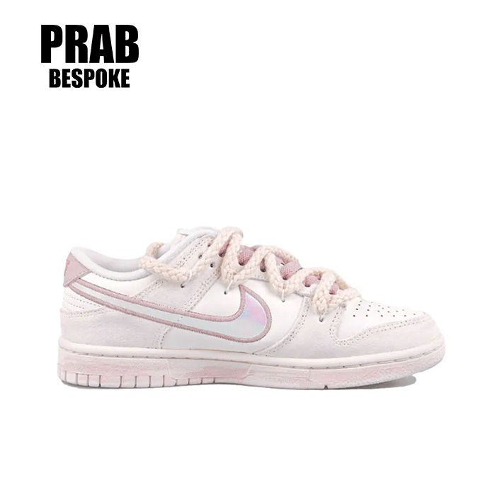 Pink Butterfly language - Unisex Dunk Custom