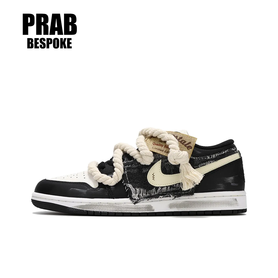 Black Denim - Men's Jordan Custom-PrabBesPoke