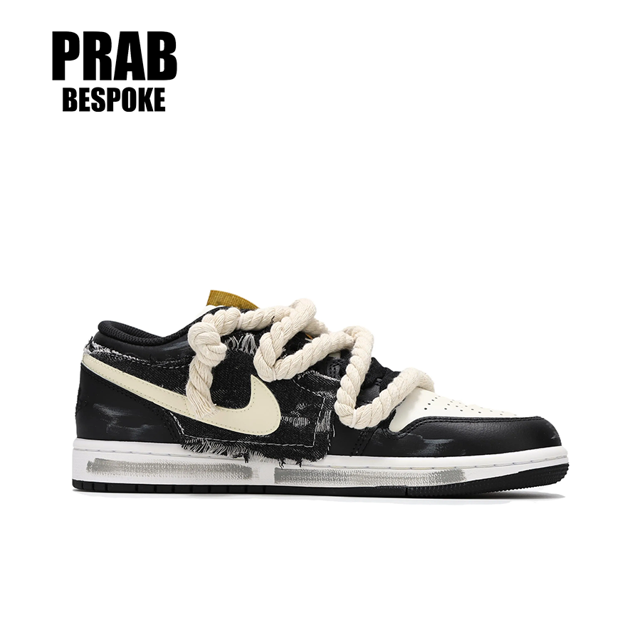 Black Denim - Men's Jordan Custom-PrabBesPoke