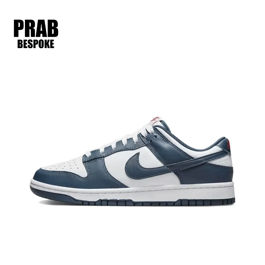 Swimming dragon blue and white - Unisex Dunk Retro Custom