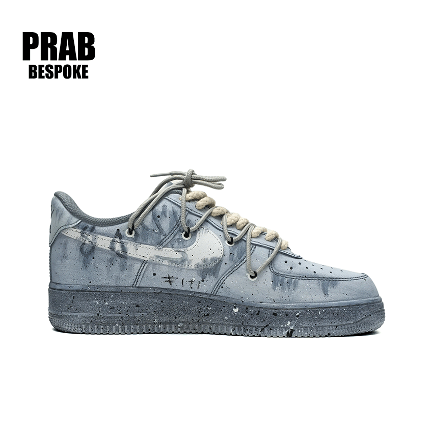 Impregnated cement wall graffiti - Unisex Air Force 1 07 Custom