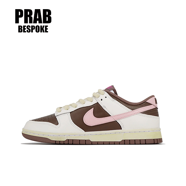 Pink coffee roses - Unisex Dunk Custom