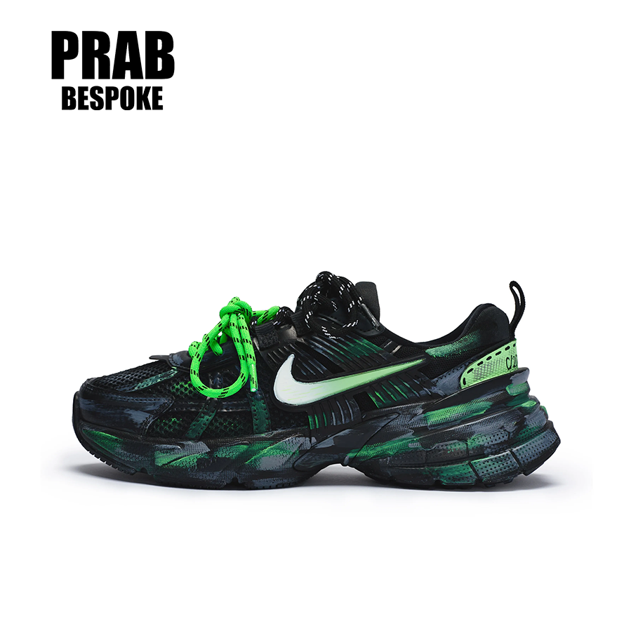 Green Shadow Warrior - Unisex V2K Run  Custom-PrabBesPoke