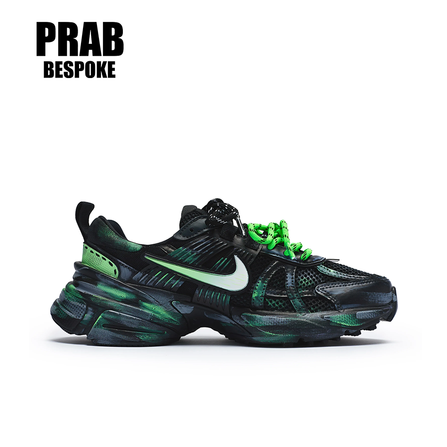 Green Shadow Warrior - Unisex V2K Run  Custom-PrabBesPoke