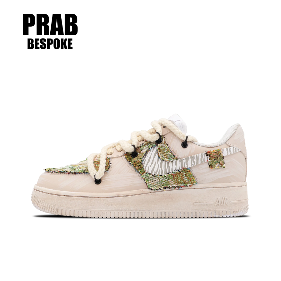 Jungle Agent - Men's Force 1Low Custom-PrabBesPoke