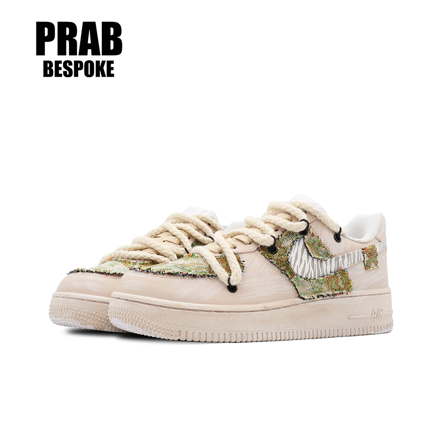 Jungle Agent - Men's Force 1Low Custom-PrabBesPoke