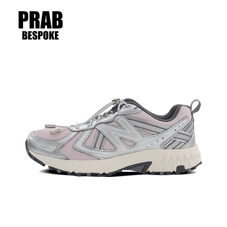 Y2K Simple Pink Silver - Unisex Balance NB 410 Custom