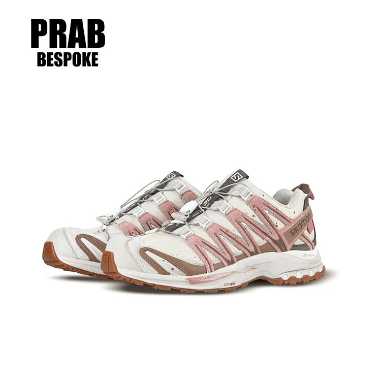 Pink brown - Unisex XA Pro 3D Suede Custom