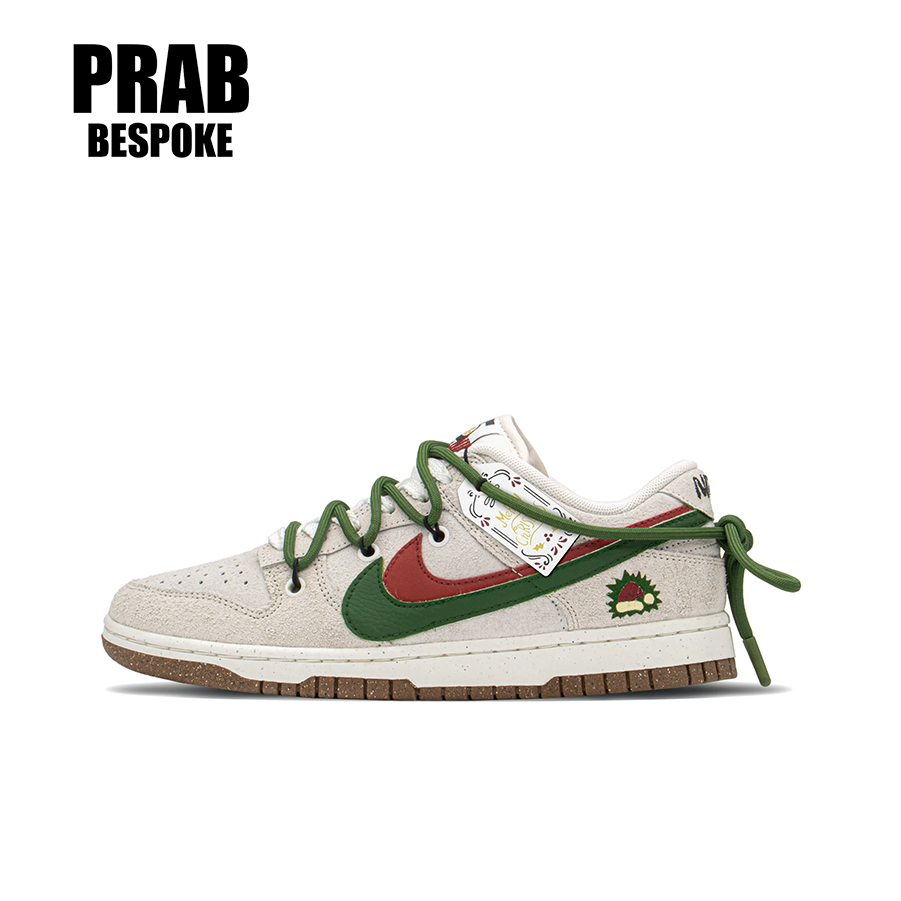 Santa Hats - Women's Dunk Custom-PrabBesPoke