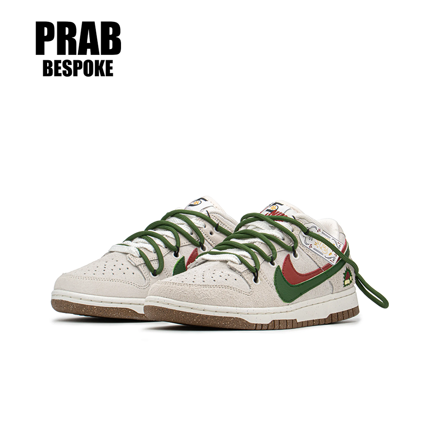 Santa Hats - Women's Dunk Custom-PrabBesPoke