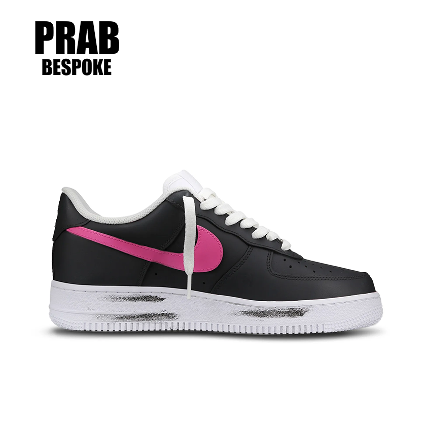 Pink Daisy - Unisex Force 1Low Custom-PrabBesPoke