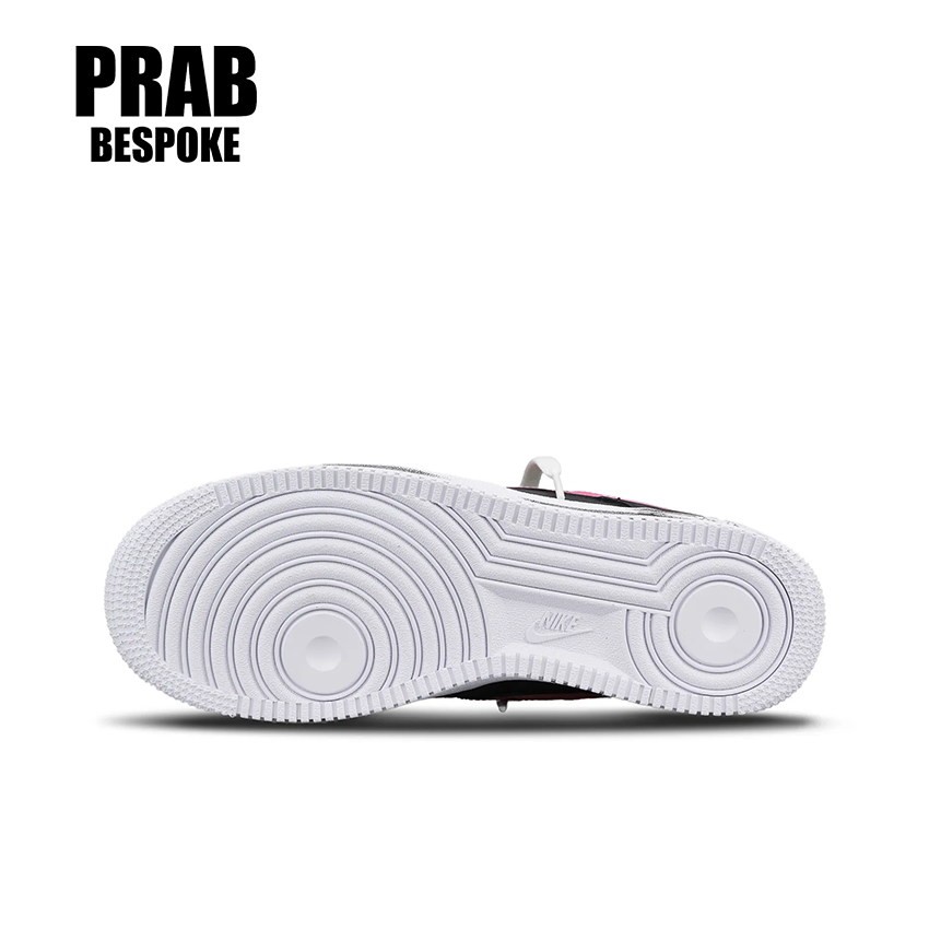 Pink Daisy - Unisex Force 1Low Custom-PrabBesPoke