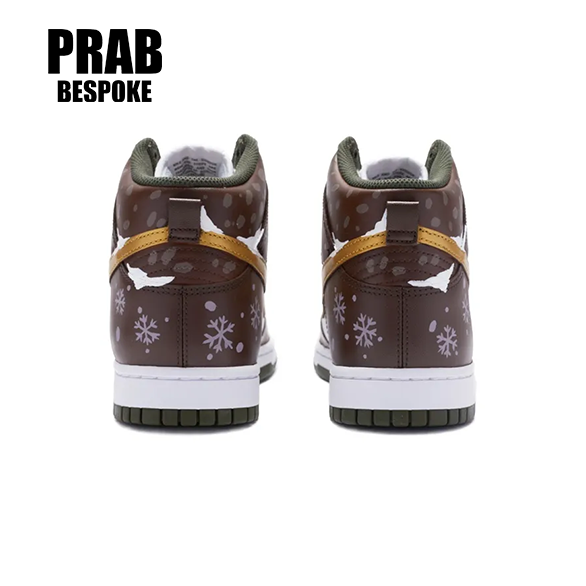 Snowflake - Men's Dunk High-Top Custom-PrabBesPoke