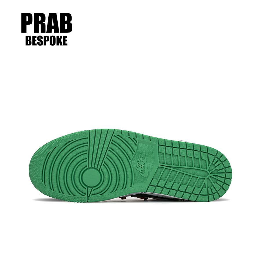 Christmas Snowflakes - Men's Jordan Custom-PrabBesPoke