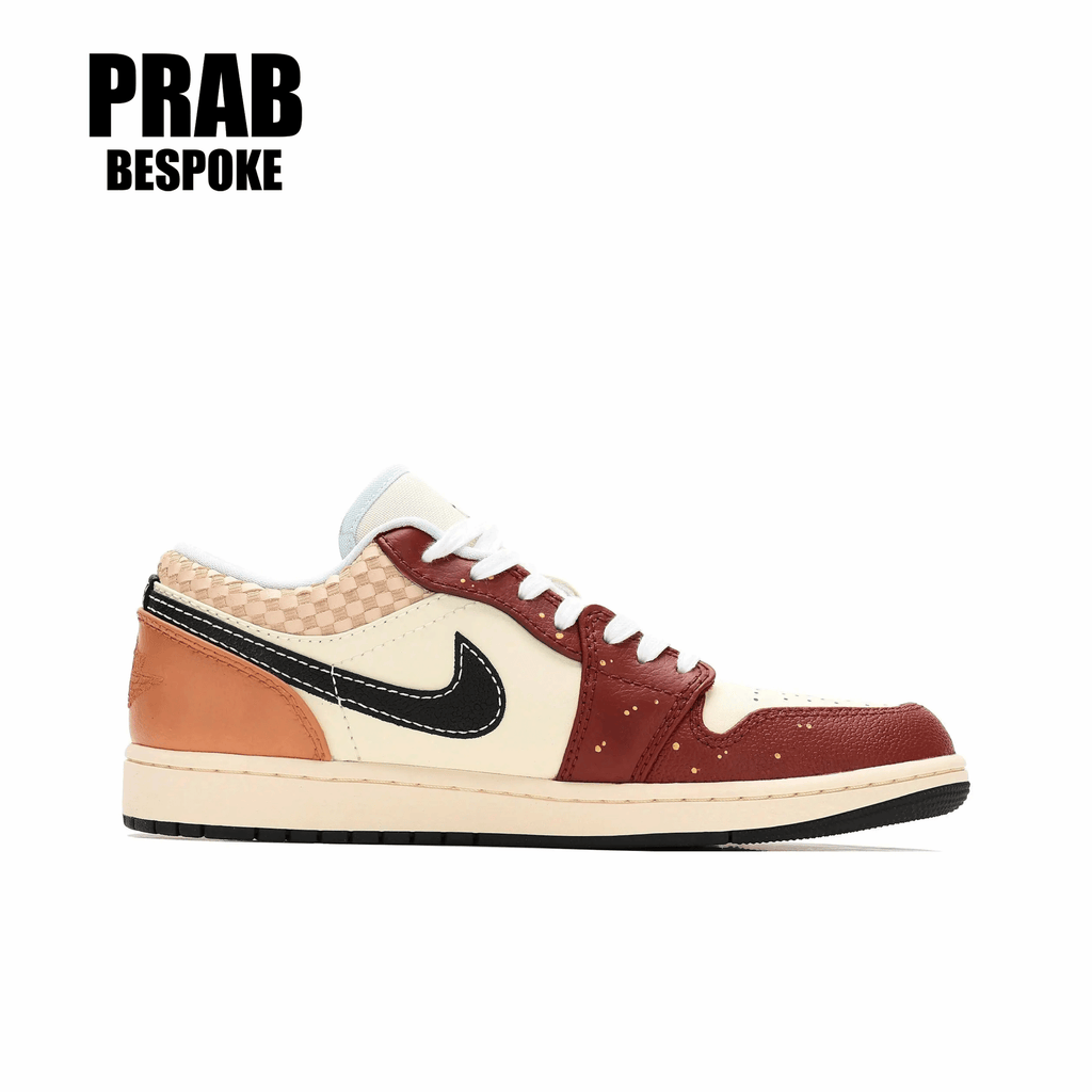 Golden bamboo welcomes spring - Unisex Air Jordan 1  Custom