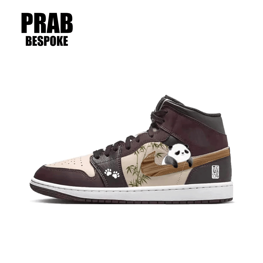 Hug the hook panda - Unisex Air Jordan 1 Custom