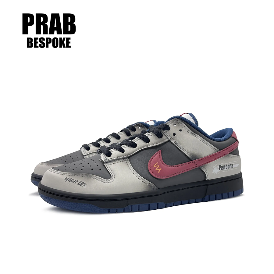 Black Walker - Men's Dunk Custom-PrabBesPoke