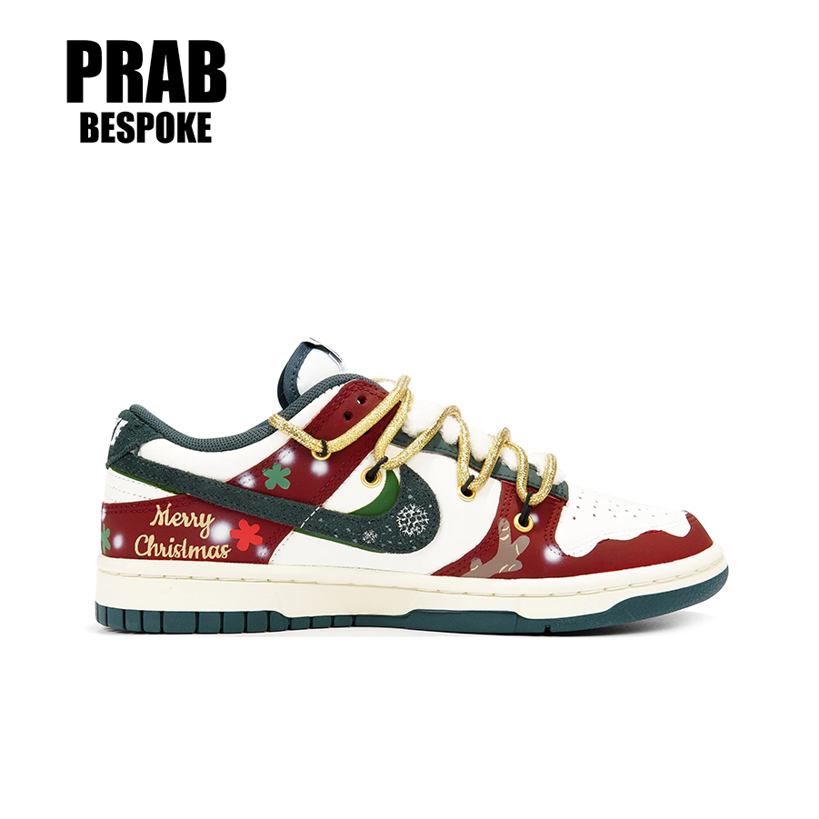 Snowy elk - Unisex Dunk Custom-PrabBesPoke