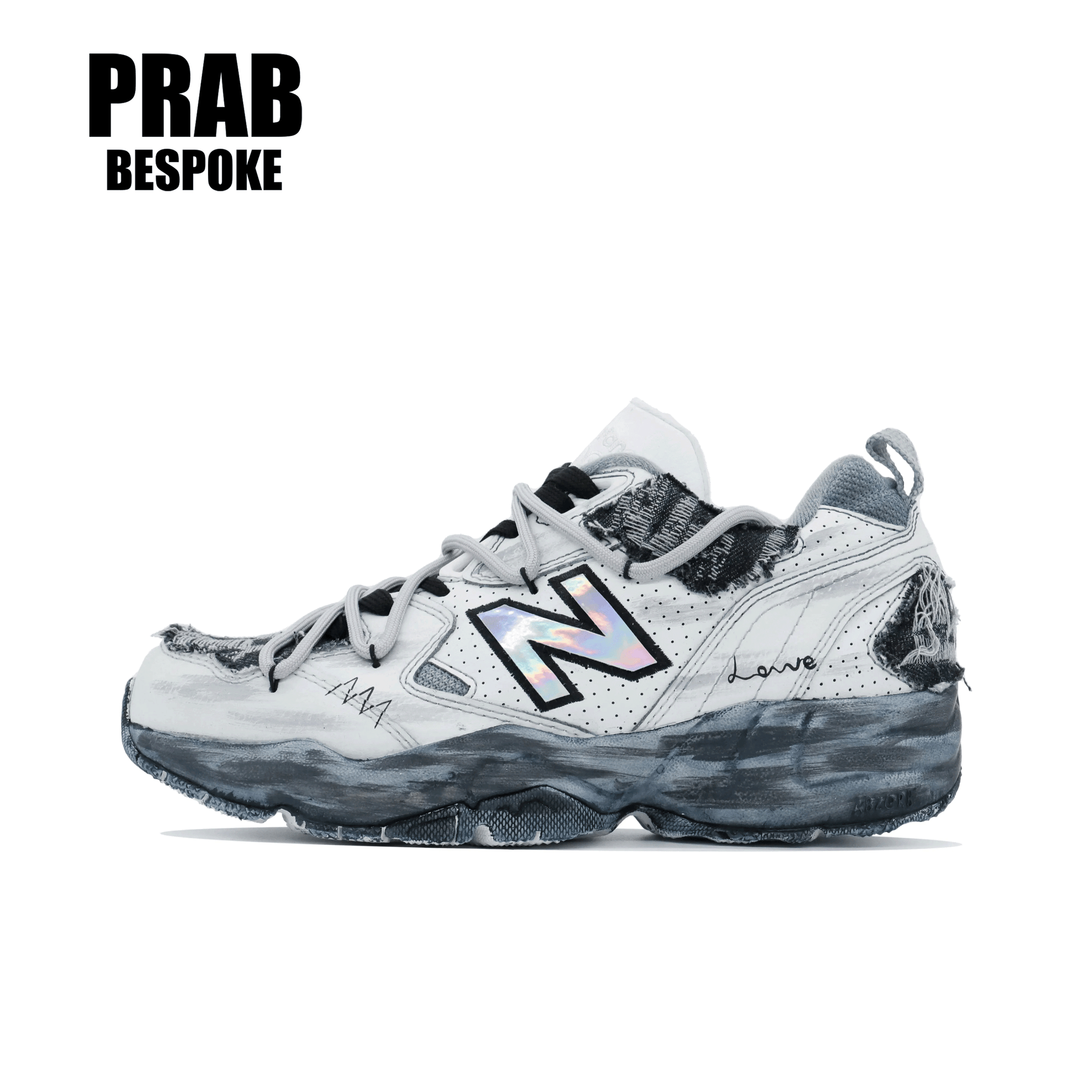Ruined empty tracks - Unisex NB 708 Custom