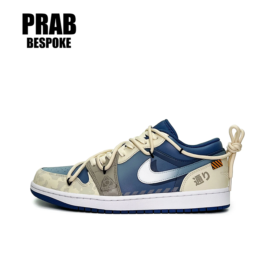 Clear Sky Lightning - Men's Jordan Custom-PrabBesPoke