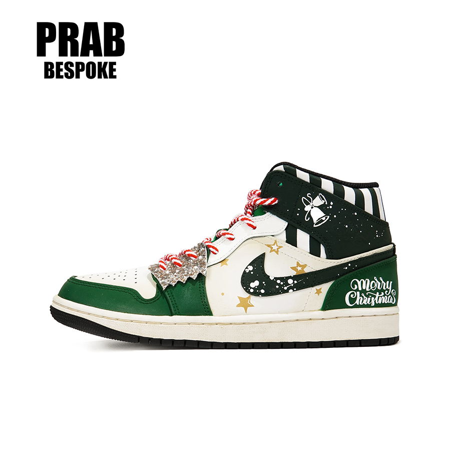 Twinkle Star - Men's Force 1Low High Top Custom-PrabBesPoke