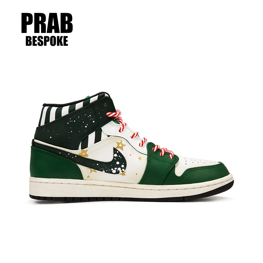 Twinkle Star - Men's Force 1Low High Top Custom-PrabBesPoke