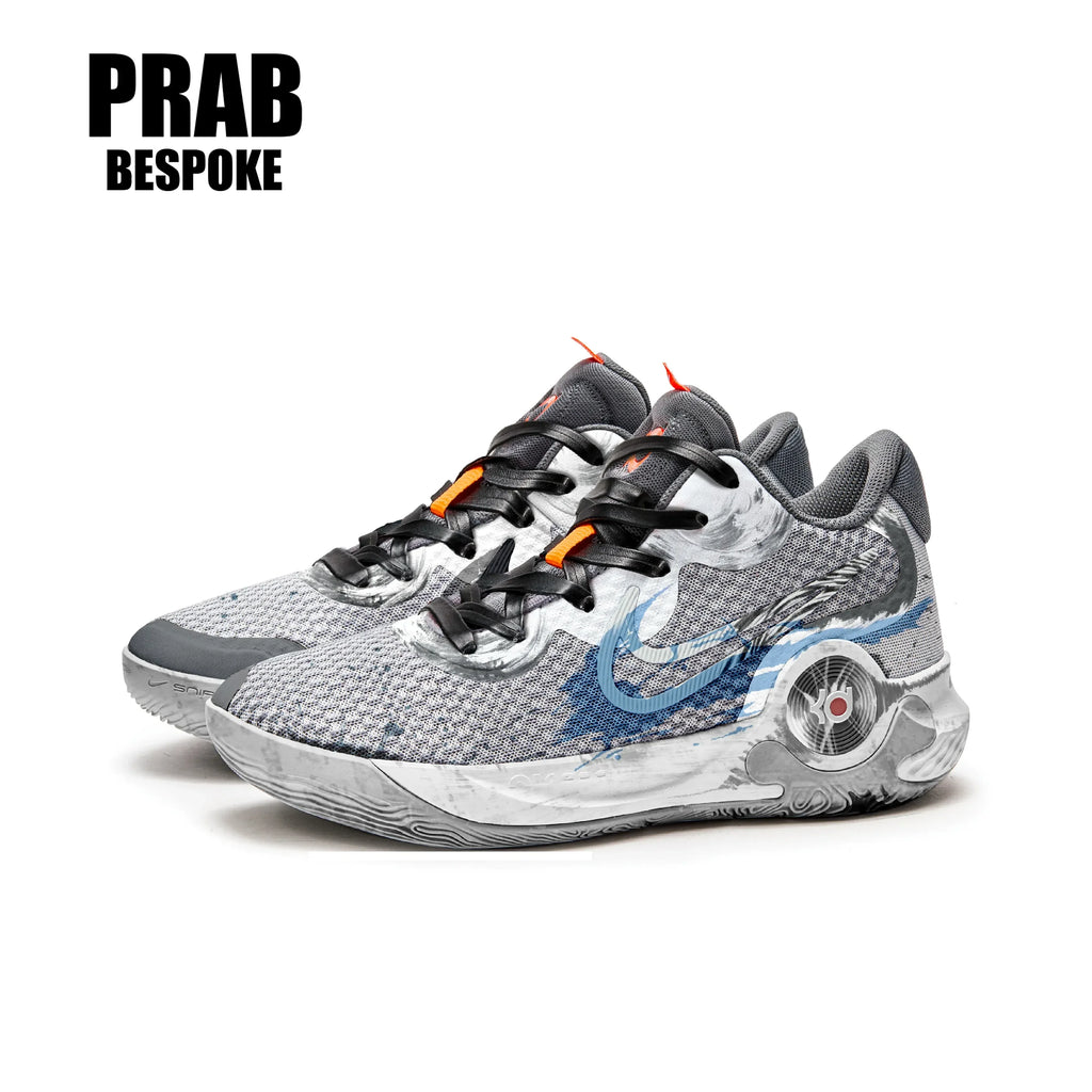 Ghost Fire Boy - Unisex KD Trey 5 Custom-PrabBesPoke