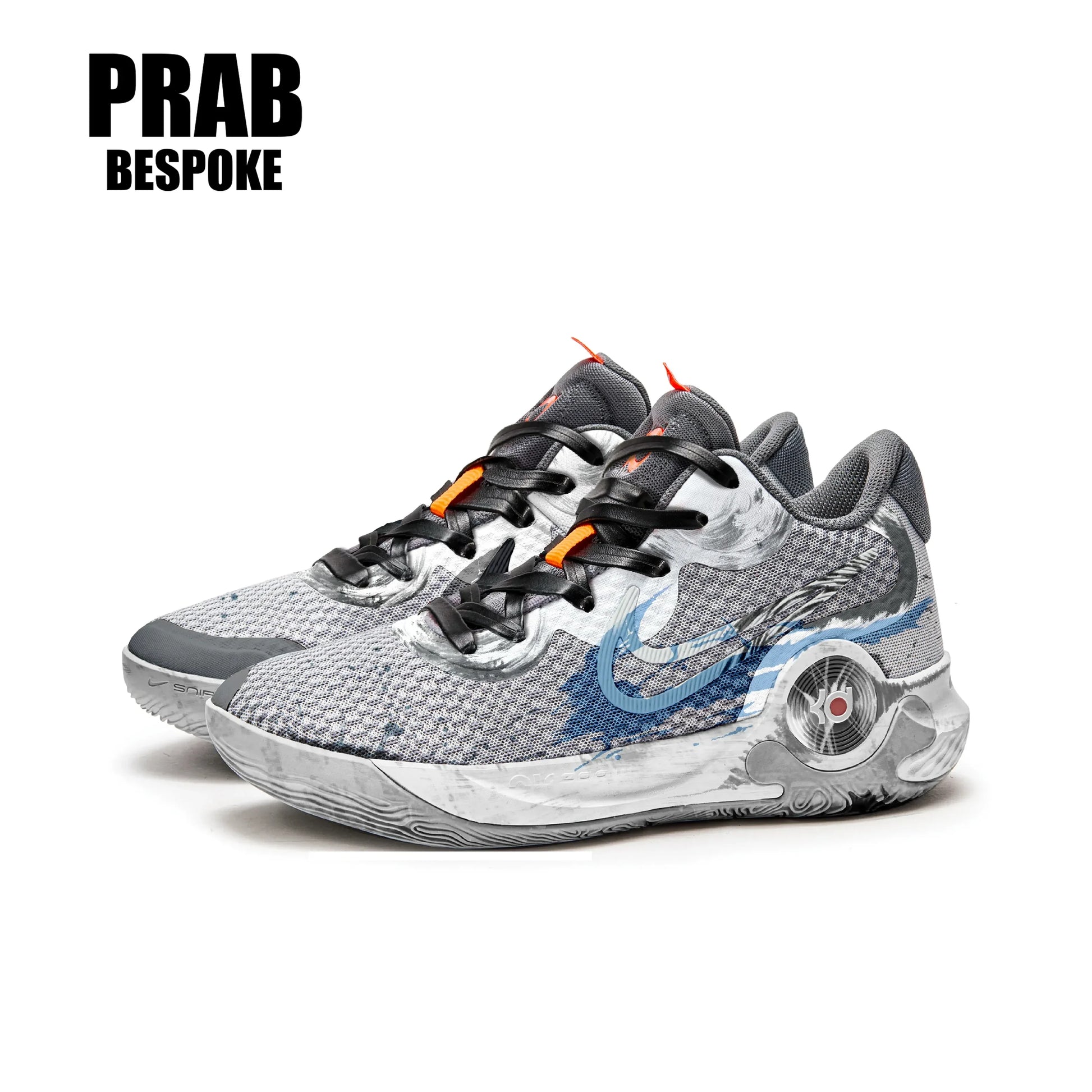 Ghost Fire Boy - Unisex KD Trey 5 Custom-PrabBesPoke