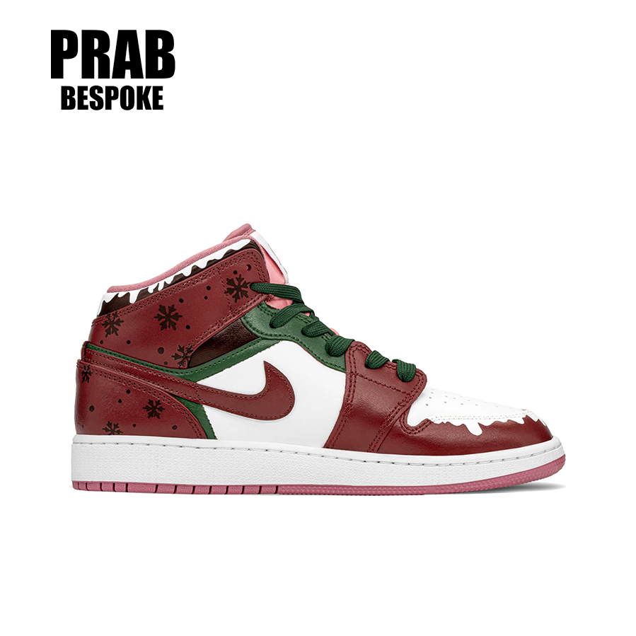 Christmas - Unisex Jordan high-top custom shoes-PrabBesPoke